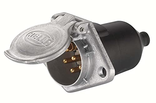HELLA 8Jb 003 834-001 Prise - 24V - 7Pôle - Fiche: Type De Vis - Métal - Din/Iso: 3731