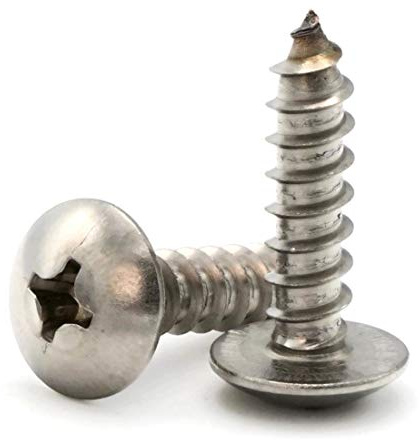 Phillips Truss Head Sheet Metal Screws 18-8 Stainless Steel - #6 x 1/4 Qty-1,000