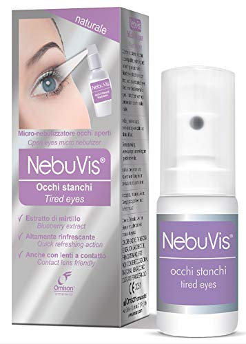 NEBUVIS Occhi Stanchi Gocce Oculari In Spray Viola, 10 Millilitro