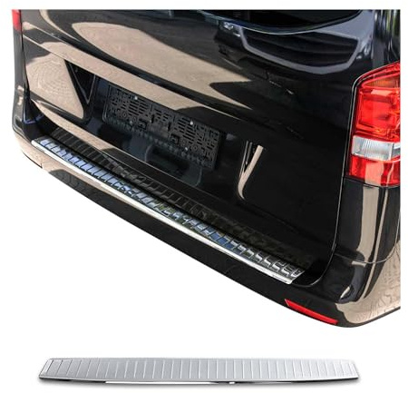 OMAC Rear Bumper Sill Cover Protector for Mercedes Metris 2016-2024 Stainless Steel