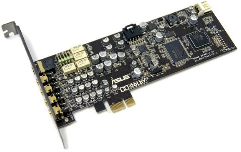 Asus Xonar DX – Sound card (24 Bit, 7.1, 120 dB, PCI-E x1)
