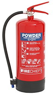 Firechief FXP9 Powder Extinguisher, XTR, 9 kg, Red