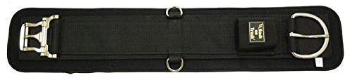 Back on Track Westerngurt, schwarz, 66-86cm (34inch/86cm)