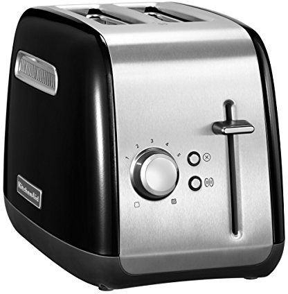 KitchenAid 5KMT2115 Classic Two Slot Toaster, Onyx Black