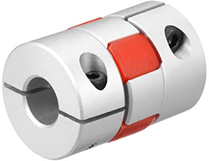 uxcell Shaft Coupling 10mm to 10mm Bore L35xD25 Flexible Coupler Joint for Servo Stepped Motor