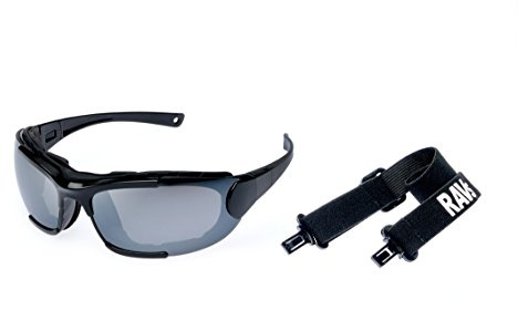 Ravs Sportbrille Sonnenbrille Radbrille, Fahhradbrille,Kitebrille, Outdoor Brille mit Band