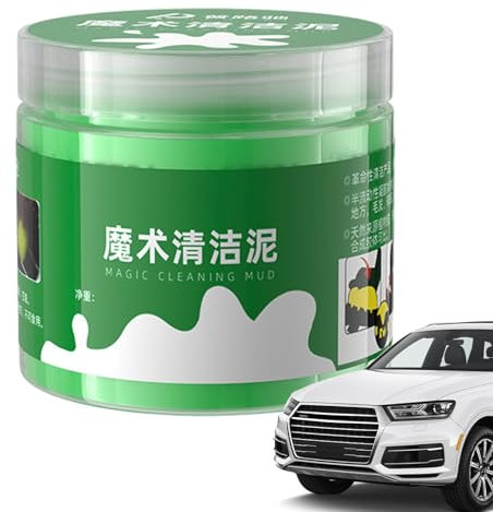 Colla per la pulizia 'auto - Plastilina multiuso per la pulizia degli interni 'auto, gel adesivo per la pulizia 'auto per prese d'aria, colonne e cruscotto, colla per la rimozione della