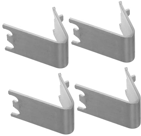 GLSTOY Cooler Shelf Clip 4pcs Refrigerator Buckle for Freezer Shelf Fridge Accessories
