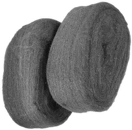 TIDTALEO 2pcs Flexible Wire Mesh Polishing Steel Wool Pad for Wood Metal Glass Diy Cleaning