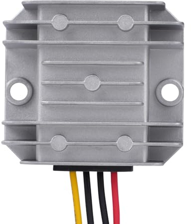 DC-DC 20V-60V a 12V Convertitore di Tensione 10A 120W | 24-V 12-V Stabilizzatore di Tensione, Convertitore Step-down Buck, Trasformatore Alimentatore Regulatore