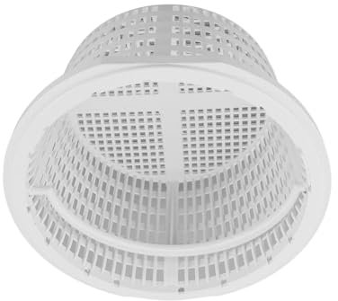 Cestino per skimmer, rete per piscina, filtro con manico ergonomico e struttura leggera, per la manutenzione della piscina all'aperto e al coperto, 1 pezzo