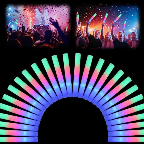 Desing Wish 36 Barras Luminosas LED 34 cm 3 Modos para Fiestas, Bodas, Niños y Cumpleaños