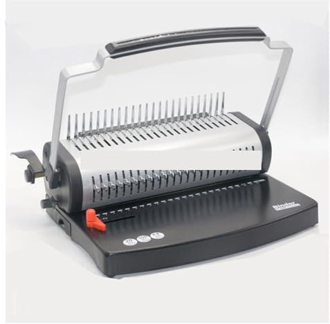 Bindemaschine Bindegerät, Kammbindemaschine, manuelle Gummiringklemme, 24-Loch-Bindemaschine, A4-Papierdokument-Stanzmaschine