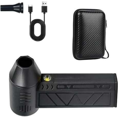 Turbina portatile per uso multiuso, tra cui l'essiccazione del veicolo, la pulizia degli impianti di depilazione degli animali domestici e il soffiatore portatile per soffiare la neve