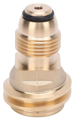 Adattatore per tubo flessibile per raccordo del gas Adattatore per serbatoio del gas C3H8 con filettatura femmina da 1/2 pollice durevole premium in ottone per all'aperto e uso