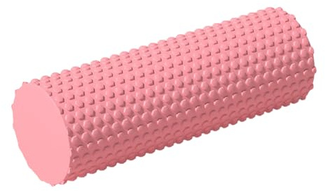 Yogaskumrulle 30 cm djupgående massagerulle | Pilatesrulle i skum för rygg, fot, ben, vader, lår, armar, kropp, muskler, träning, yoga, pilates, gym, hemma, på kontoret