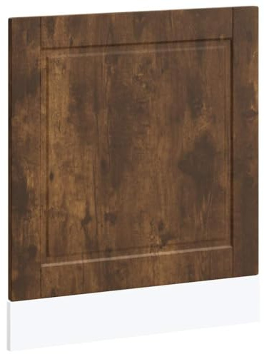 GeenYuu Mascherina per lavastoviglie Porto per affumicatura, 60 x 1,5 x 67 cm, in legno, protezione frontale da cucina, facile da pulire, design senza tempo