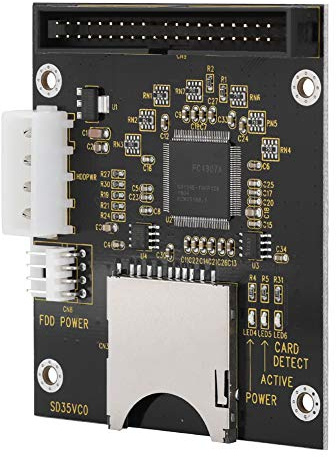 Jelquix SD-minneskort Till IDE-adapter för Startbar PC-installation Svart 40-stifts Hankontakt