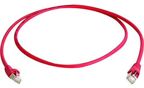 Telegärtner MP8 FS 600 LSZH Crossover BT-0.5 cavo di rete 0,5 m Cat6a S/FTP (S-STP) Rosso