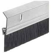 Frost King SB36 5,1 x 91,4 cm Extra Aluminium/Bürste Tür Sweep, silber