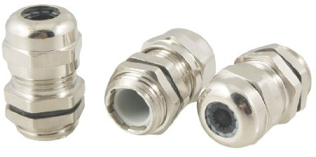 sourcing map PG7-Kabelverschraubungen aus Edelstahl, wasserdicht, 3,0-6,5mm | 3 Stück
