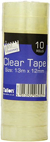 Just Stationery Mini Clear självhäftande tejp (10 stycken)