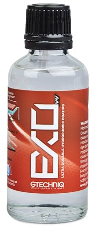 Gtechniq EXO Crystal Hydrophobic 30ml | Ultra Hydrophobic Coating, Repels Water and Dirt, High Gloss Finish, Long-Lasting Protection