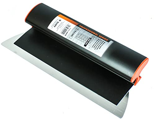 Flächenspachtel Professional Series - Spachtel zum Verputzen von Wänden und Decken - Skimming spatula mit deutlich hoherer Steifheit - Made in EU- (Flächenspachtel 35cm)