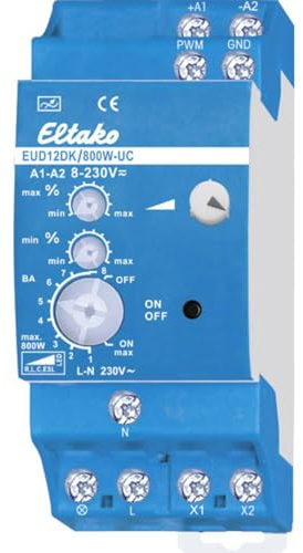 Eltako 21100810 Hutschienen Dimmer Blau