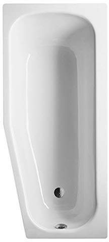 Bette Bambino Raumsparwanne 157x70x42cm, 2570, Links, Farbe: Weiß mit BetteGlasur Plus