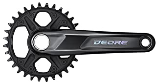 Shimano Deore M6120 Kurbelgarnitur Schwarz 175mm