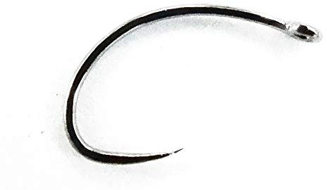 Pechetruite 50 x MASUDZURI Fliegenhaken - D15BL (ohne Widerhaken - barbless) - for Dry emerger Nymph Fly Tying - H14