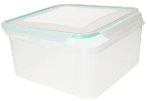 KOTARBAU® Contenitore per il pranzo da 3 l, quadrato in plastica per alimenti