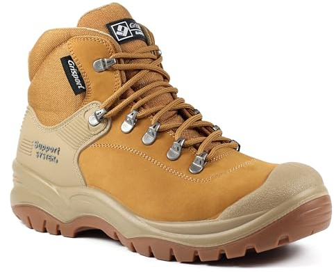 GriSport Contractor Mens S3 Safety Steel Toe/Midsole Work Boots