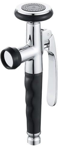 Profi Gastro Handbrause, Edelstahl Ersatzbrause Handbrause für Geschirrbrause Gastrobrause Pendelbrause Brause Größe der Anschlüsse G 1/2 