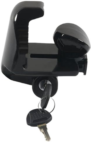 Juego de cerradura de remolque para autocaravana, juego de bloqueo de enganche para remolque – Conector ajustable – Cerraduras para remolque de viaje, accesorios para proteger el remolque
