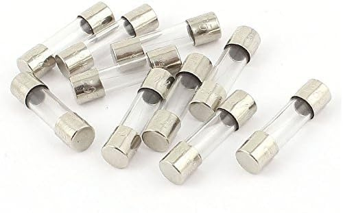 10 Pcs 250 V 250 MA 0.25 A Fast Action Fuses Glass Tube Fuse (5 x 20 mm)