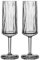 Koziol Superglas Club No. 14, 2 pièces, 100 ml, verre à champagne & mousseux en plastique cristallin, luxueux, incassable, réutilisable, fête, camping, set de 2 pièces
