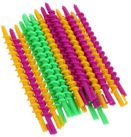 Vaguelly 40stücke Spiral Haarwellenstäbe Dauerwellenset Für Langes Haar Lockenwickler Aus Abs Lockenstäbe Für Frauen Für Professionelle Salons Hause