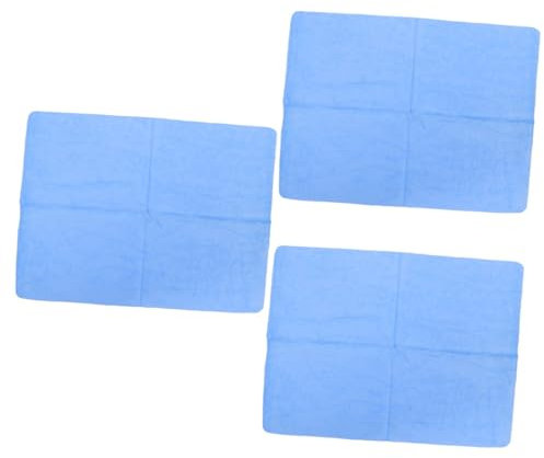 Cabilock 3 Piezas Toalla Imitación Piel De Ciervo Gamuza Ventana Absorbente Limpieza Interior Secado De Toallas De Coche Paño De Lavado De Autos Imitación Piel De Ante