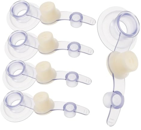 MUSISALY Air Mattress Valve Caps Plug Replacement Portable for Pillow Wear-resistant Inflatable Mattress, and 5pcs Pvc Valves Cover for Outdoor Rafting Accessories