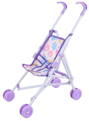 Baby Doll Stroller | Single Stroller Babies Strollers Toys | Lightweight Pushchair Toy | Buggys Role Play Strollers | Pretend Play Doll Accessories For Boys & Girls