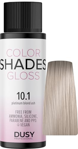 Dusy Color Shades 10.1 platinblnd asch 60ml | erfrischt die bestehende Haarfarbe | ammoniakfreie Gel-Cremetönung