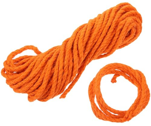 PENIKOKO Corda in Canapa Sisal Resistente per Tiragraffi Gatti Ricambio per Albero Tiragraffi e Te Protezione Mobili e Decorazione Spago Tagliabile Multiuso per Gatti e Artigianato
