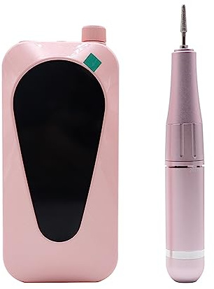 Taladro de uñas, Máquina for pulir uñas, Herramientas for decoración de, Removedor, for eléctrica portátil(Pink)