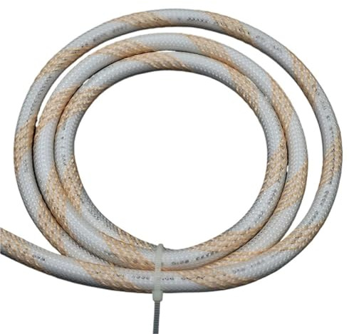 Canalina Passacavi Muro Guaina intrecciata for cavi elettrici per Computer(16mm,20m)