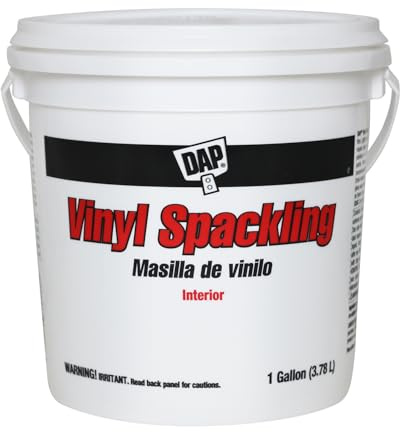 DAP Vinyl Spackling, White, 1 Gal (7079812133)