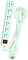 Bloc multiprise avec interrupteur 6 prises 2P+T Cordon H05VV-F 3G1mm² - 4m - Dio