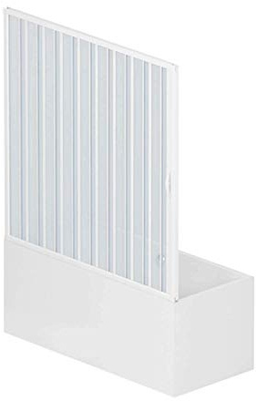 PVC Badewannefaltwand 150 CM mit seitlicher Öffnung Mod. Nina