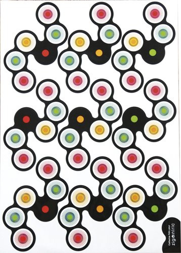 Zigoniric ZIG19BR Auto Dekosticker